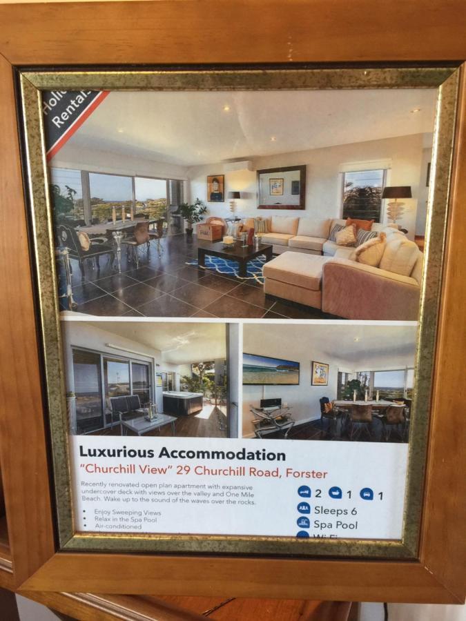 Churchill View Holiday Apartment Forster Extérieur photo